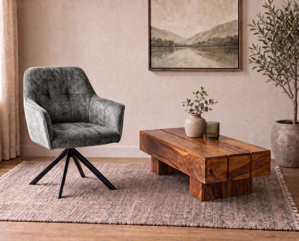 Couchtisch MASSIVO Sheesham