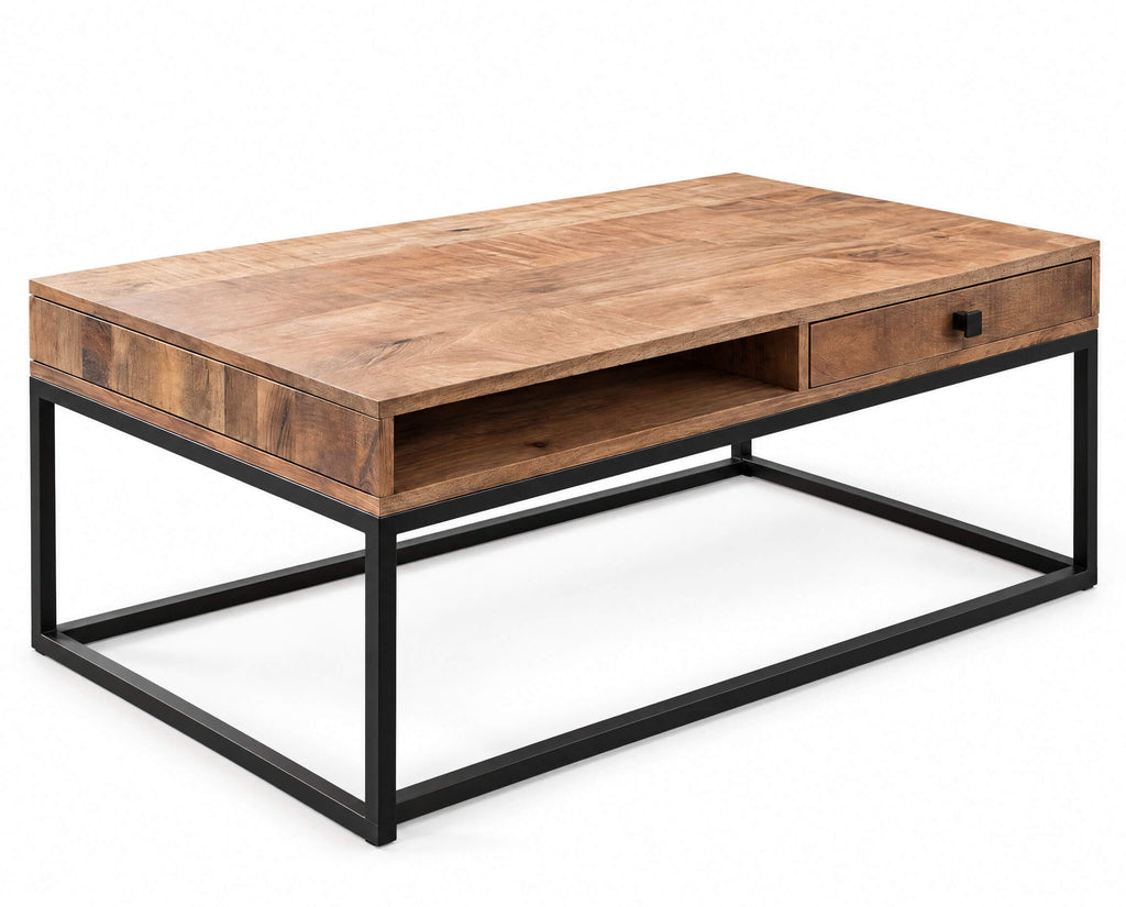 Couchtisch INDUSTRIAL mit Schublade