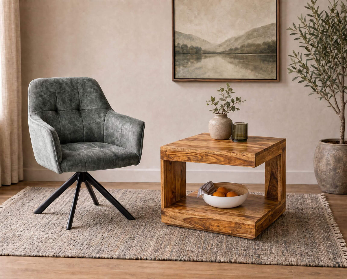 Couchtisch CUBE Sheesham