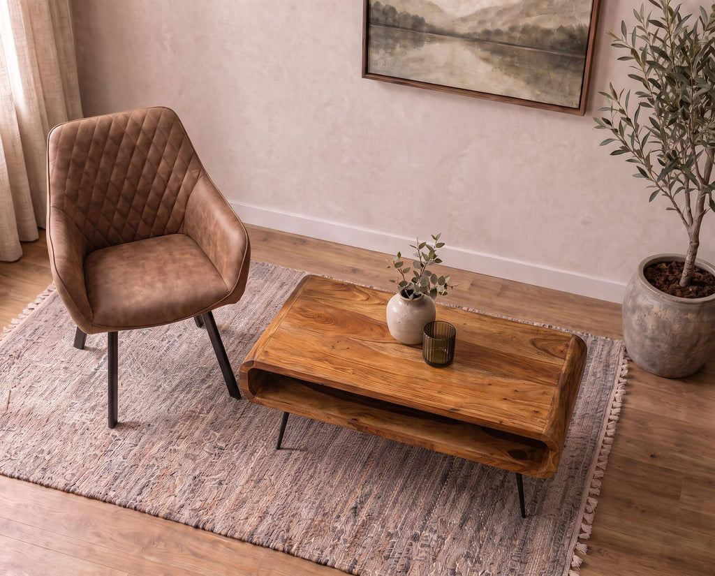Couchtisch RETRO Sheesham