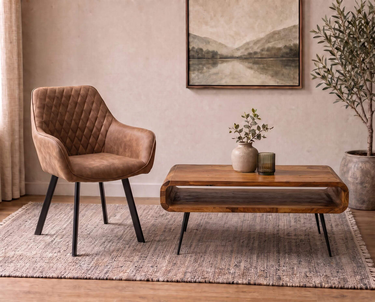 Couchtisch RETRO Sheesham