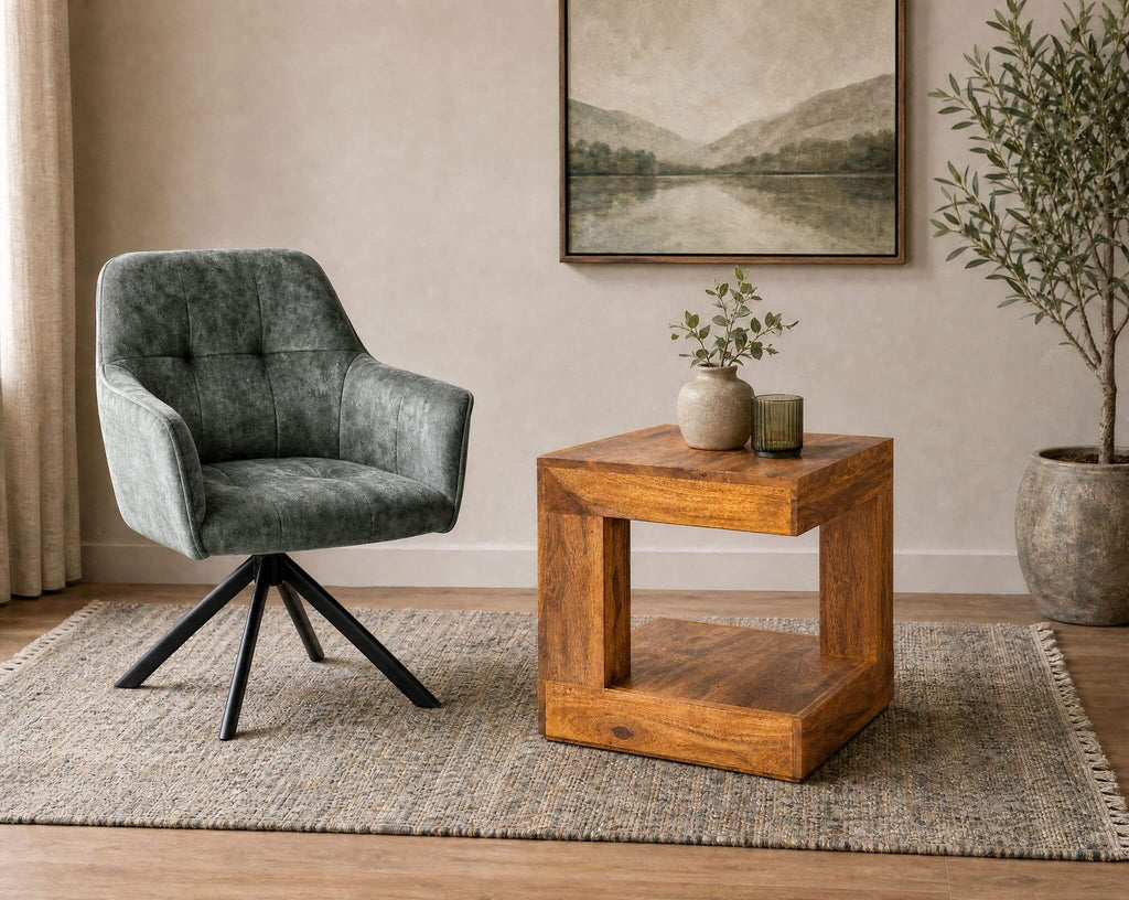 Couchtisch CUBE Sheesham