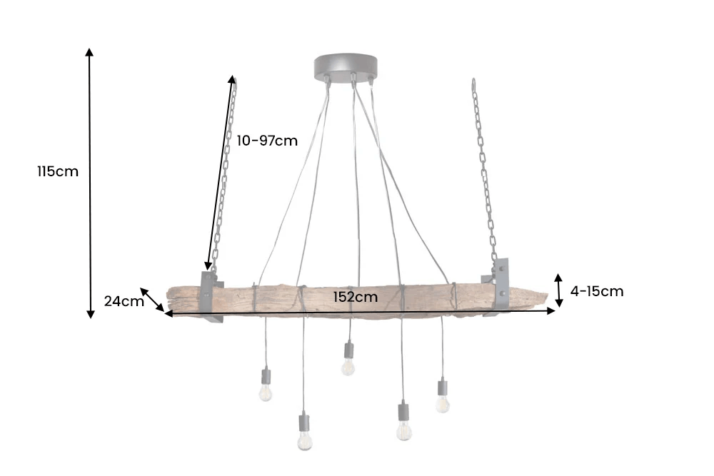 Pendellampe INDUSTRIAL XXL