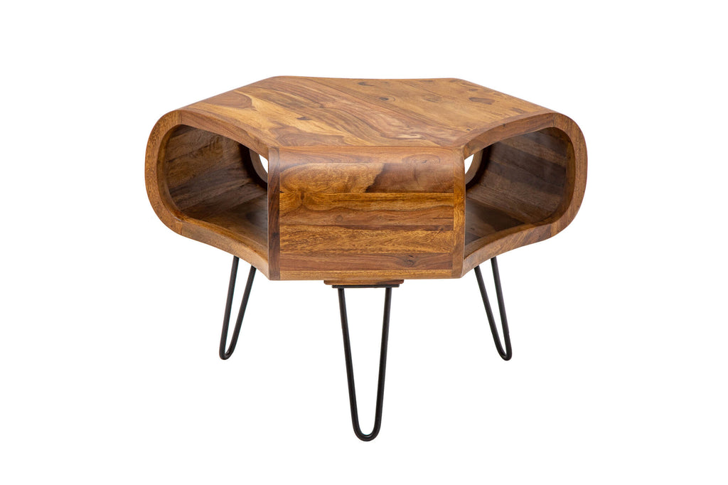 Retro Couchtisch SHEESHAM Hairpin Legs