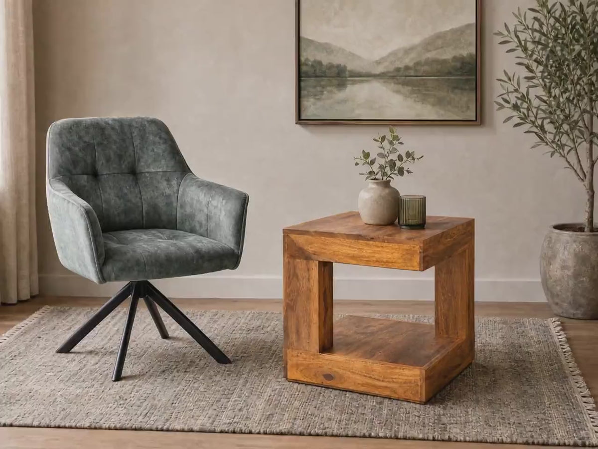 Couchtisch CUBE Sheesham