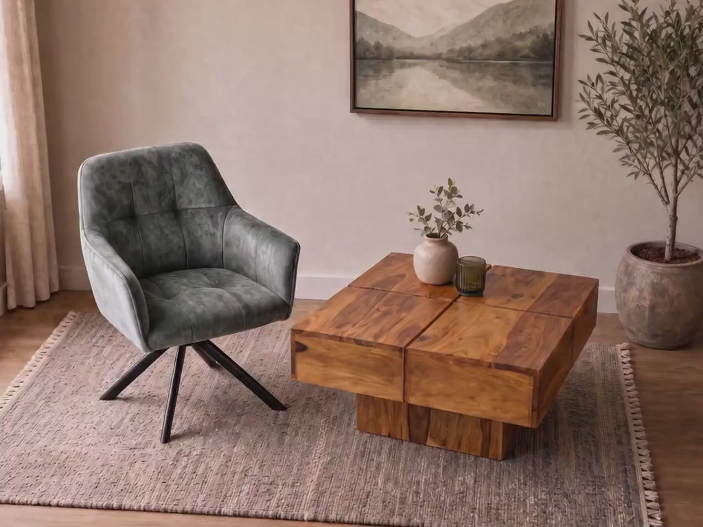 Couchtisch MASSIVO Sheesham