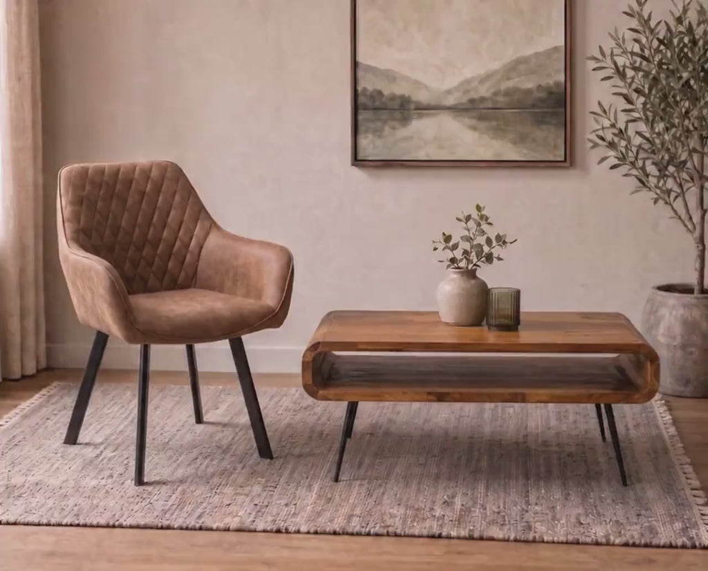 Couchtisch RETRO Sheesham