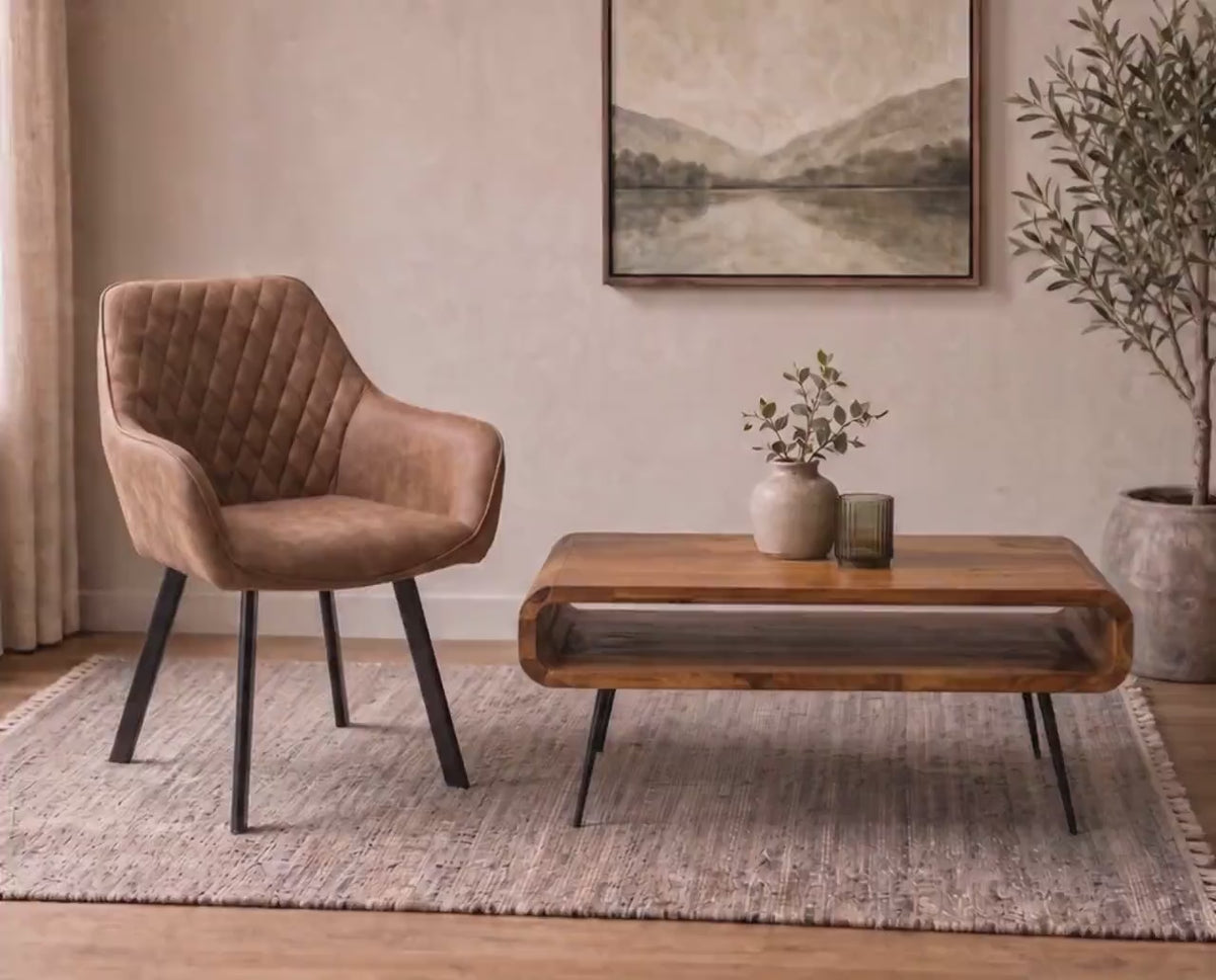 Couchtisch RETRO Sheesham